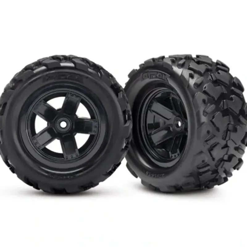 7672 Traxxas LaTrax Assembled Teton 5-Spoke Wheels & Tires (2) - Little Painter Art | Exploring the Endless Possibilities of Art| Shop All
