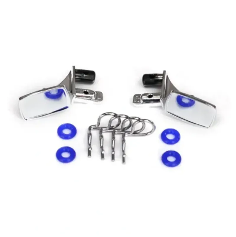 8133 Traxxas Mirrors, side, chrome (left & right)/ o-rings (4)/ body - Little Painter Art | Exploring the Endless Possibilities of Art| Shop All