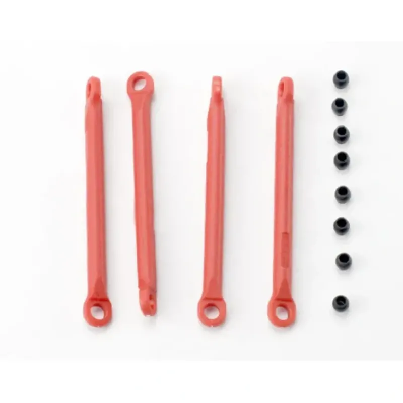 7118 Traxxas Push rod (molded composite) (red) (4)/ hollow balls (8) - Little Painter Art | Exploring the Endless Possibilities of Art| Shop All