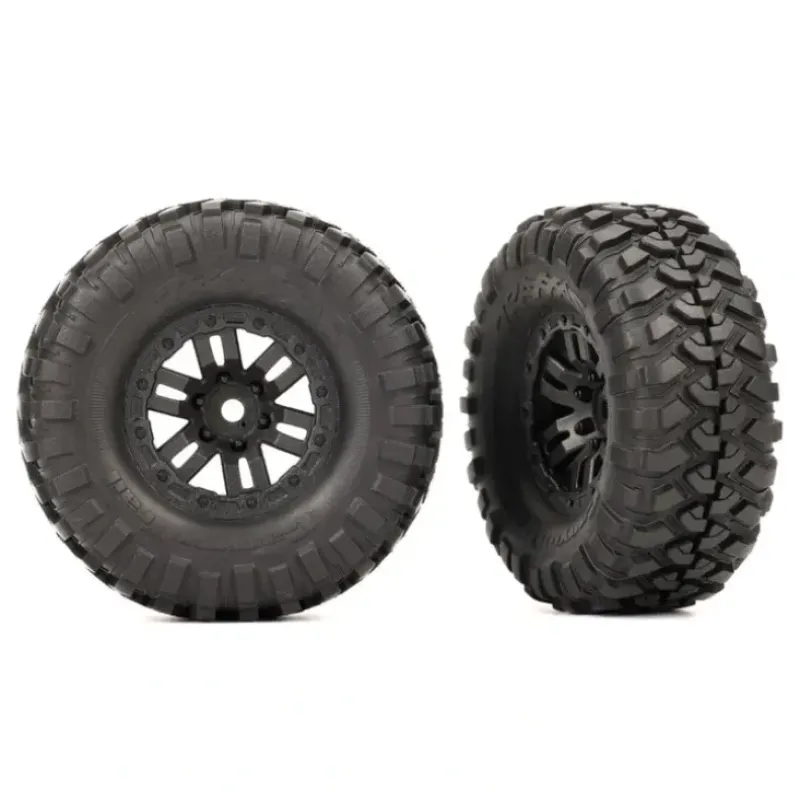 9773 Traxxas Tires & Wheels, Premounted (Black 1.0", Canyon Trail) - Little Painter Art | Exploring the Endless Possibilities of Art| Shop All