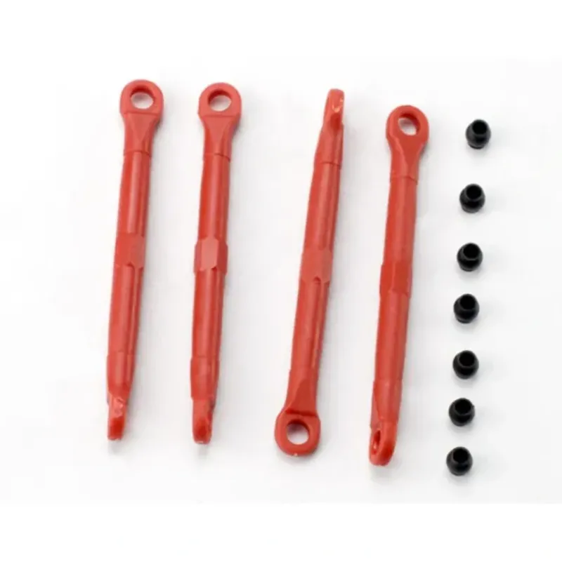 7038 Traxxas Toe link, front & rear (molded composite) (red) (4) - Little Painter Art | Exploring the Endless Possibilities of Art| Shop All