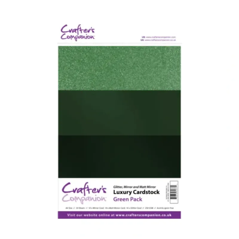 A4 Luxury Mixed Green Card - 30 Pack - Little Painter Art | Exploring the Endless Possibilities of Art| Shop All