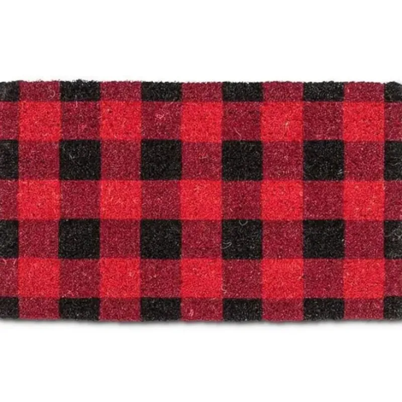 Abbott Doormat - Buffalo Plaid - Little Painter Art | Exploring the Endless Possibilities of Art| Shop All