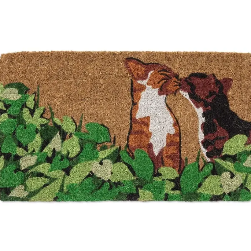 Abbott Doormat - Kissing Cats - Little Painter Art | Exploring the Endless Possibilities of Art| Shop All