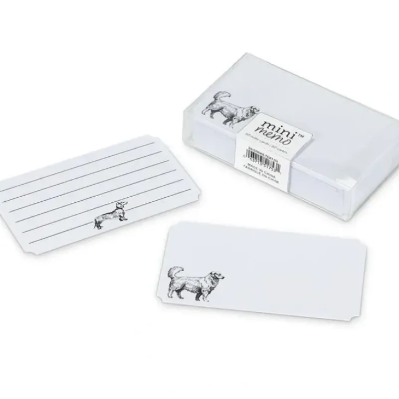 Abbott Mini Memo Notecards 50pk - Dog - Little Painter Art | Exploring the Endless Possibilities of Art| Hot