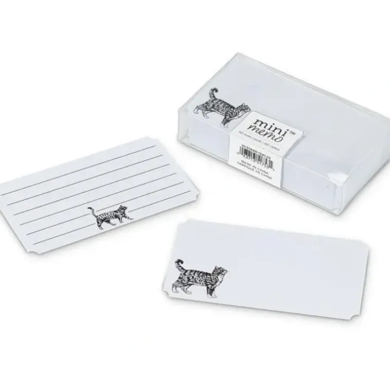 Abbott Mini Memo Notecards 50pk - Cat - Little Painter Art | Exploring the Endless Possibilities of Art| Hot