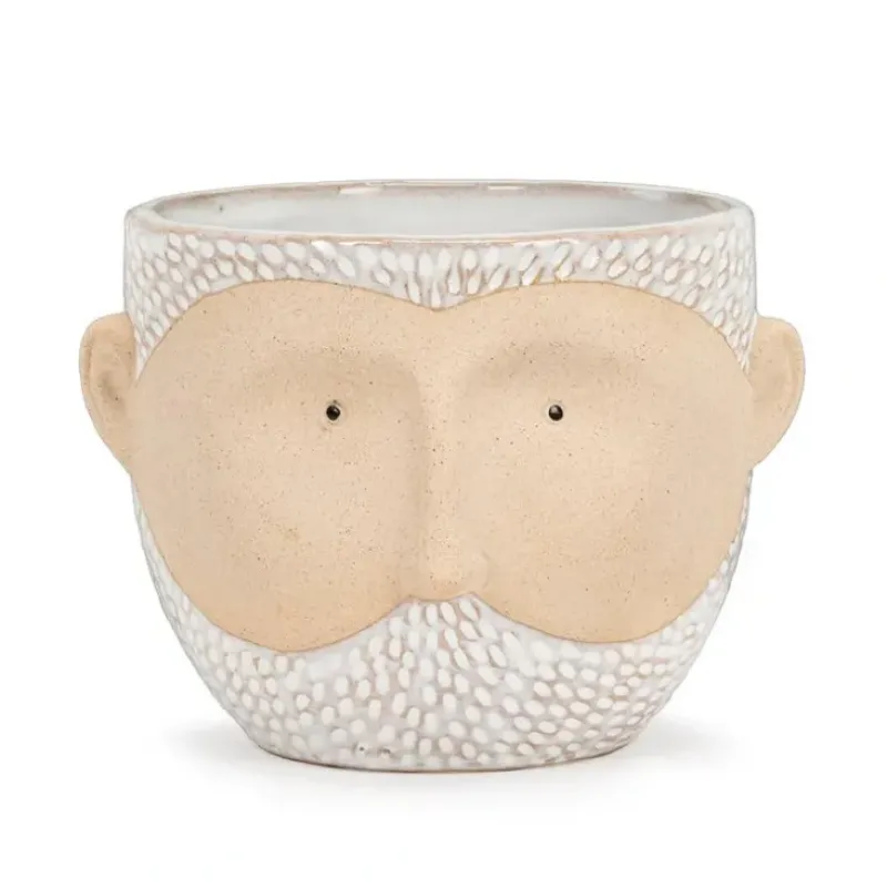 Abbott Planter - Small Bearded Man - Little Painter Art | Exploring the Endless Possibilities of Art| Shop All