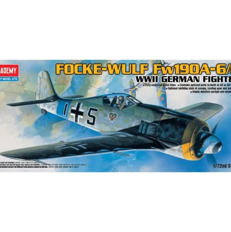 Academy 1/72 FOCKE-WULF FW190A-6/8 - Little Painter Art | Exploring the Endless Possibilities of Art| Shop All