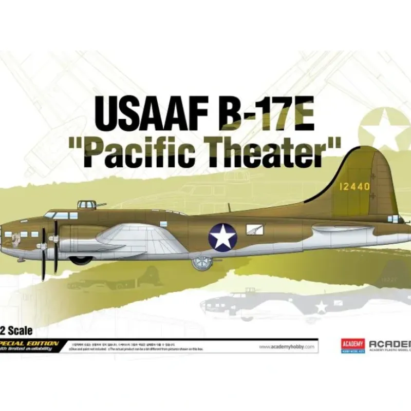 Academy 1/72 USAAF B-17E "Pacific Theater" - Little Painter Art | Exploring the Endless Possibilities of Art| Shop All