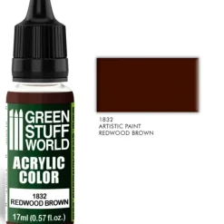 Acrylic Color REDWOOD BROWN - Little Painter Art | Exploring the Endless Possibilities of Art| Pigment