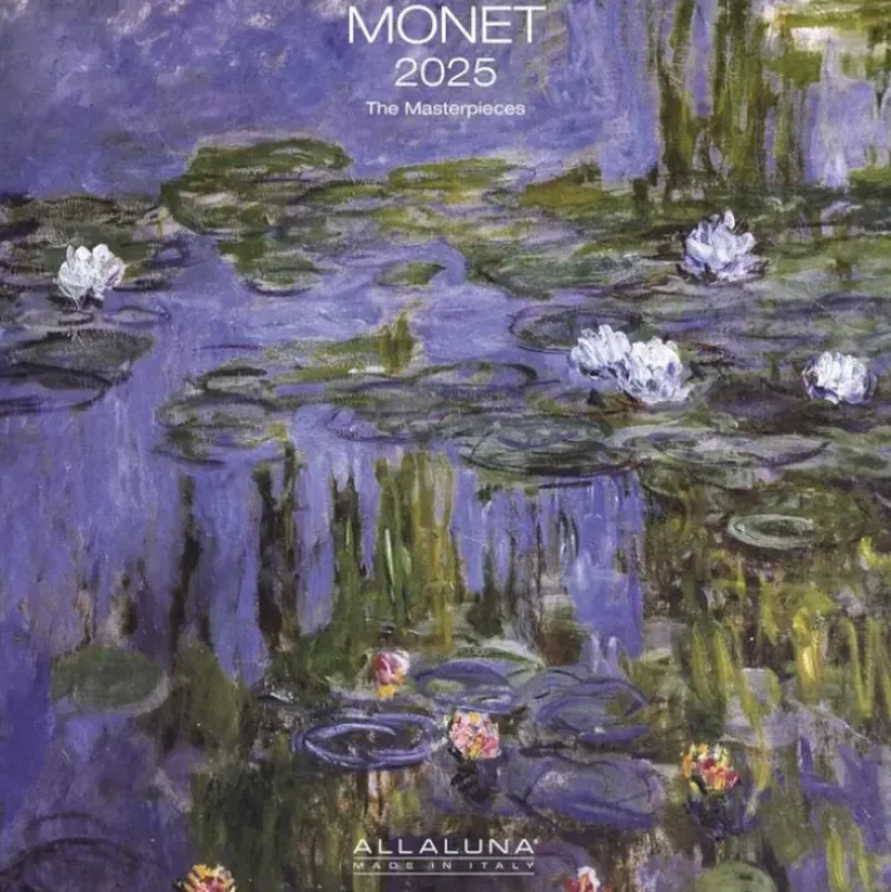 Allaluna 2025 Wall Calendar - Monet - Little Painter Art | Exploring the Endless Possibilities of Art| Hot