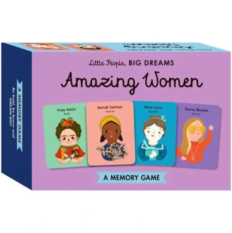 Amazing Women Memory Game by Maria Isabel Sanchez Vegara - Little Painter Art | Exploring the Endless Possibilities of Art| Shop All