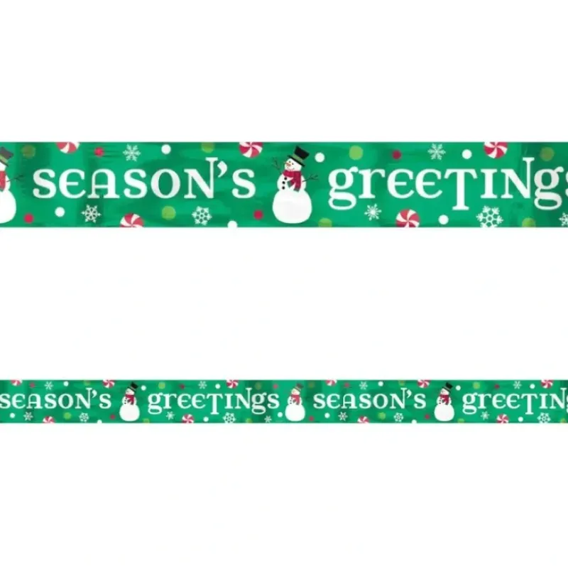 Amscan Christmas Banner - Snowman Seasons Greetings - Little Painter Art | Exploring the Endless Possibilities of Art| Shop All