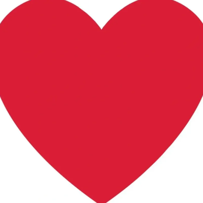 Amscan Valentines Paper Heart Cutout 10 1/2" - Little Painter Art | Exploring the Endless Possibilities of Art| Hot