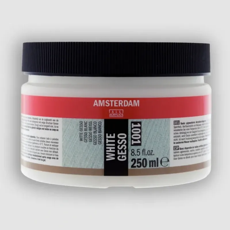 Amsterdam gesso wit 250ml - Little Painter Art | Exploring the Endless Possibilities of Art| Shop All