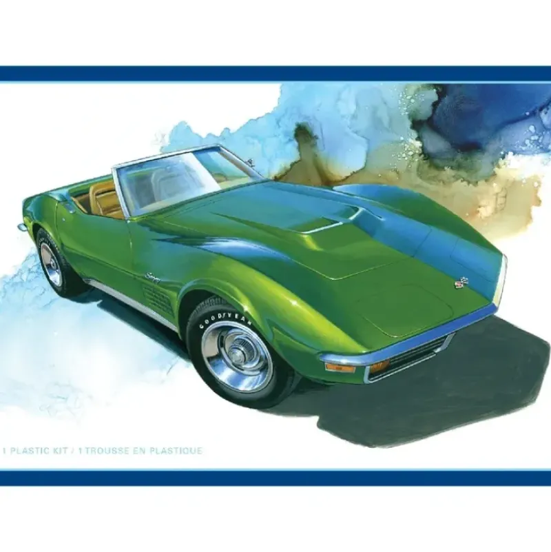 AMT 1/25 1972 Chevy Corvette Roadster Model Kit - Little Painter Art | Exploring the Endless Possibilities of Art| Shop All