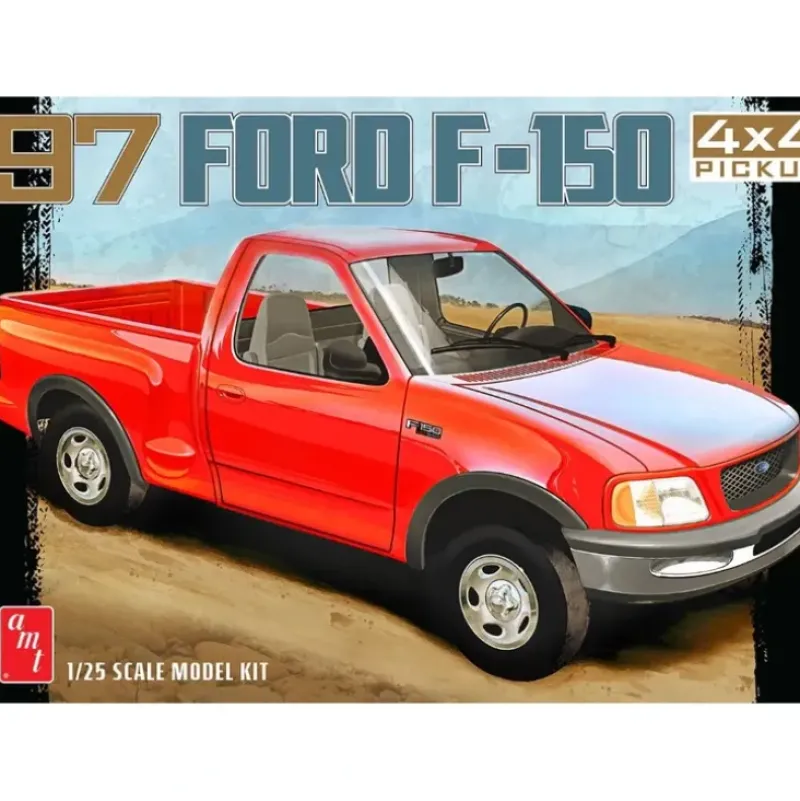 AMT 1997 Ford F-150 4x4 Pickup 1/25 Model Kit (Level 2) - Little Painter Art | Exploring the Endless Possibilities of Art| Shop All