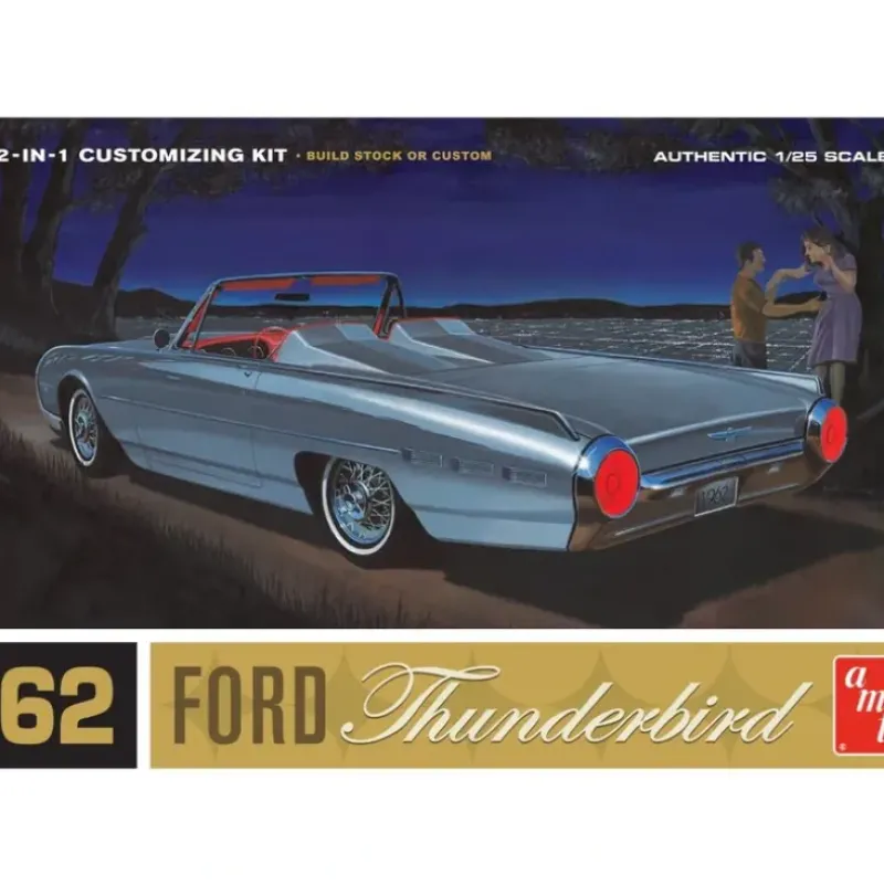 AMT 1962 Ford Thunderbird 1/25 Model Kit (Level 2) - Limited - Little Painter Art | Exploring the Endless Possibilities of Art| Shop All