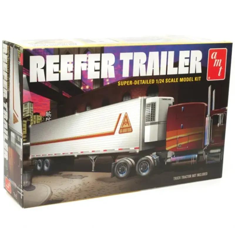 AMT Reefer Semi Trailer 1/24 Model Kit (Level 3) - Little Painter Art | Exploring the Endless Possibilities of Art| Shop All