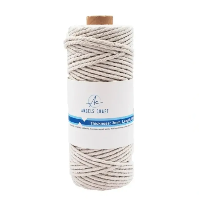 Angels Craft Natural Macrame Cord 72yd - Little Painter Art | Exploring the Endless Possibilities of Art| Shop All
