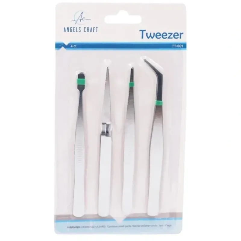 Angels Craft Tweezer Set 4pk - Little Painter Art | Exploring the Endless Possibilities of Art| Shop All