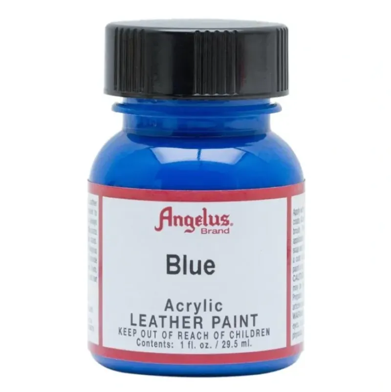 Angelus Acrylic Leather Paint 1oz Blue - Little Painter Art | Exploring the Endless Possibilities of Art| Hot