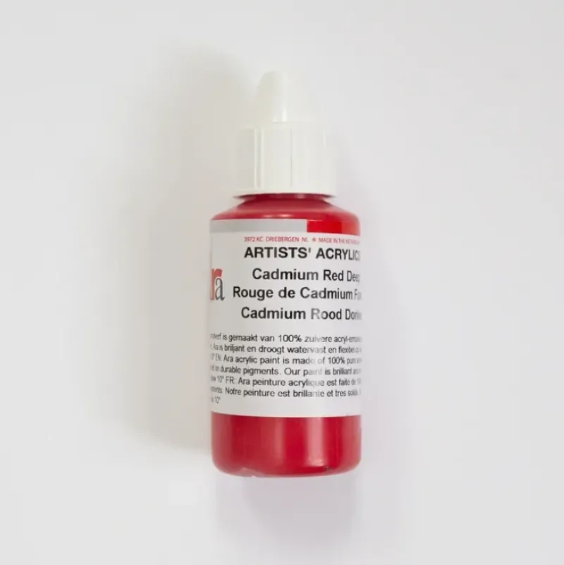 Ara Acrylic 100ml Cadmium Red Deep - Little Painter Art | Exploring the Endless Possibilities of Art| Shop All