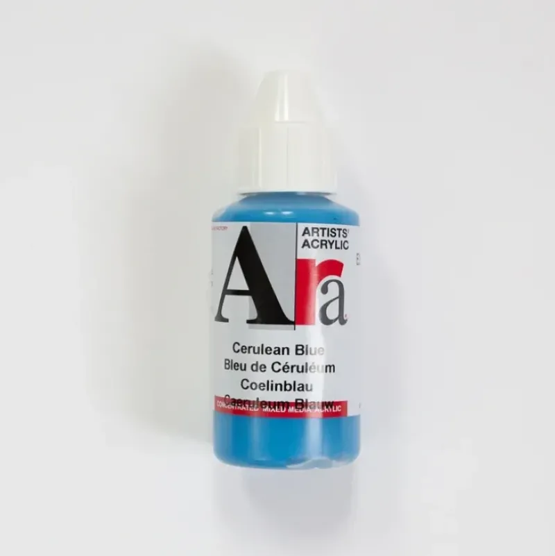 Ara Acrylic 100ml Cerulean Blue - Little Painter Art | Exploring the Endless Possibilities of Art| Shop All