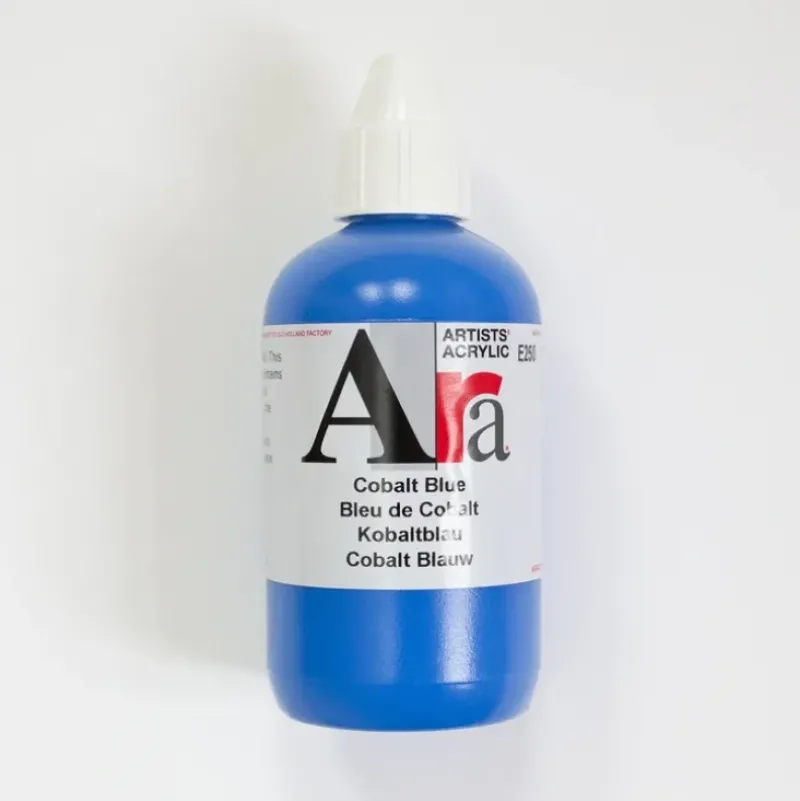 Ara Acrylic 250ml Cobalt Blue - Little Painter Art | Exploring the Endless Possibilities of Art| Shop All