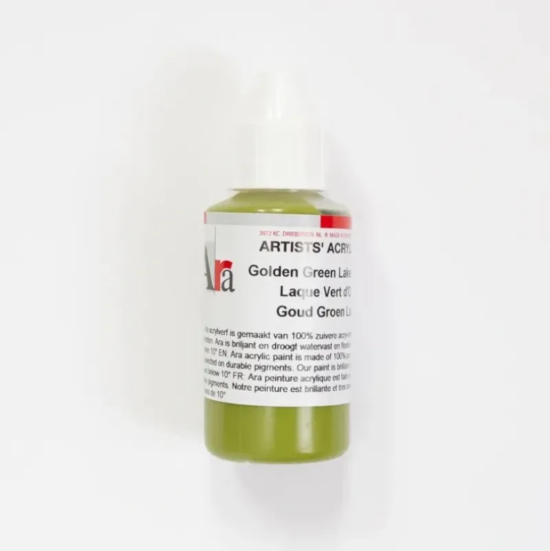 Ara Acrylic 100ml Golden Green Lake - Little Painter Art | Exploring the Endless Possibilities of Art| Shop All