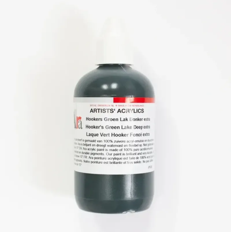 Ara Acrylic 250ml Hooker's Green Lake Deep Extra - Little Painter Art | Exploring the Endless Possibilities of Art| Shop All