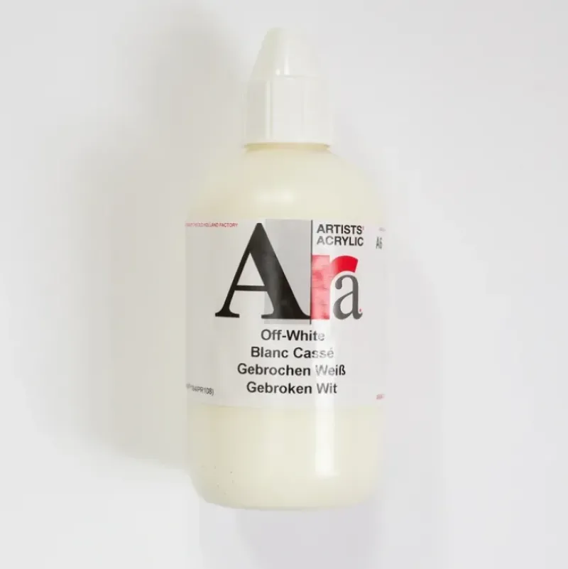 Ara Acrylic 250ml Off White - Little Painter Art | Exploring the Endless Possibilities of Art| Shop All