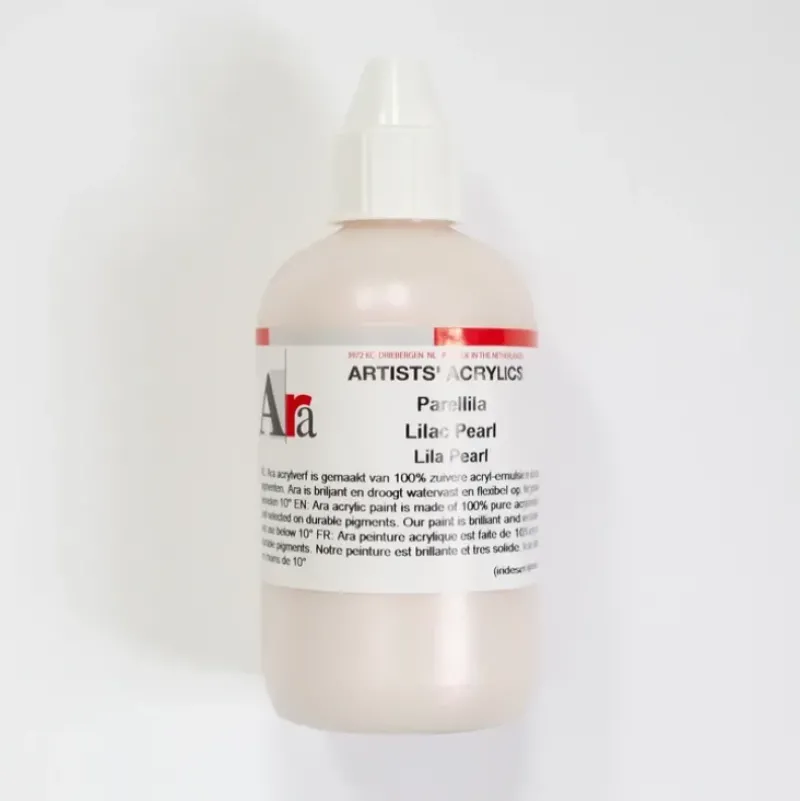 Ara Acrylic 250ml Pearl Lilac - Little Painter Art | Exploring the Endless Possibilities of Art| Shop All