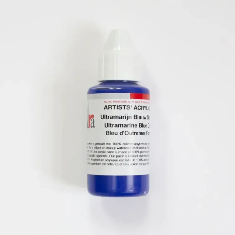 Ara Acrylic 100ml Ultramarine Blue Deep - Little Painter Art | Exploring the Endless Possibilities of Art| Shop All