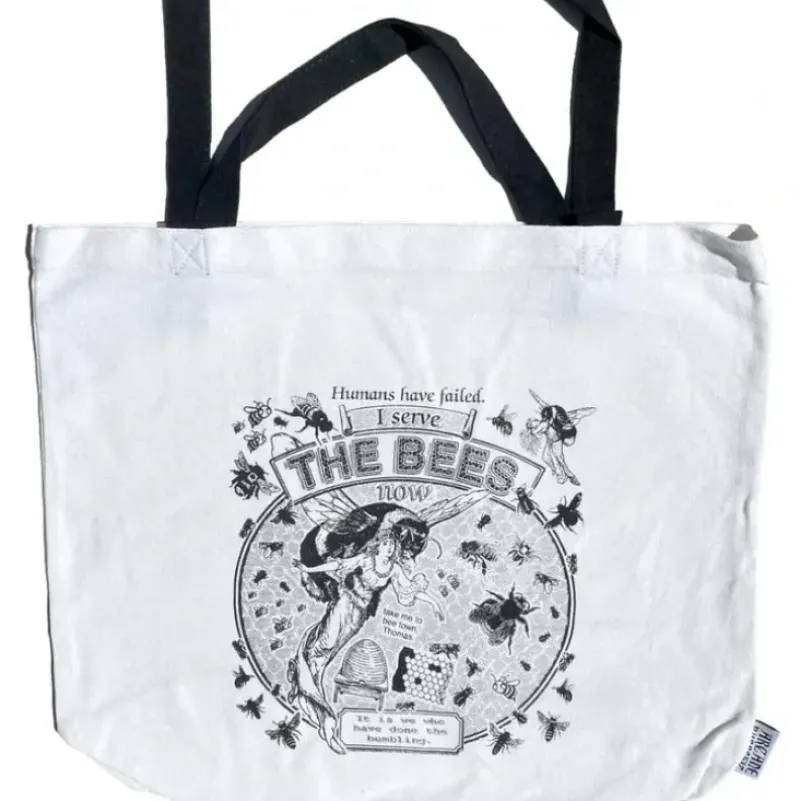 Arcane Bullshit Tote Bag - The Bees - Little Painter Art | Exploring the Endless Possibilities of Art| Canvas