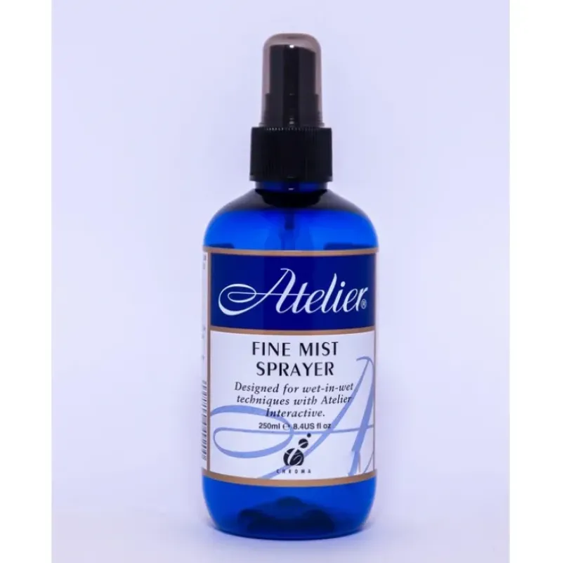 Atelier Acrylic Medium - Atelier Fine Mist Sprayer(Empty Container) - Little Painter Art | Exploring the Endless Possibilities of Art| Brush