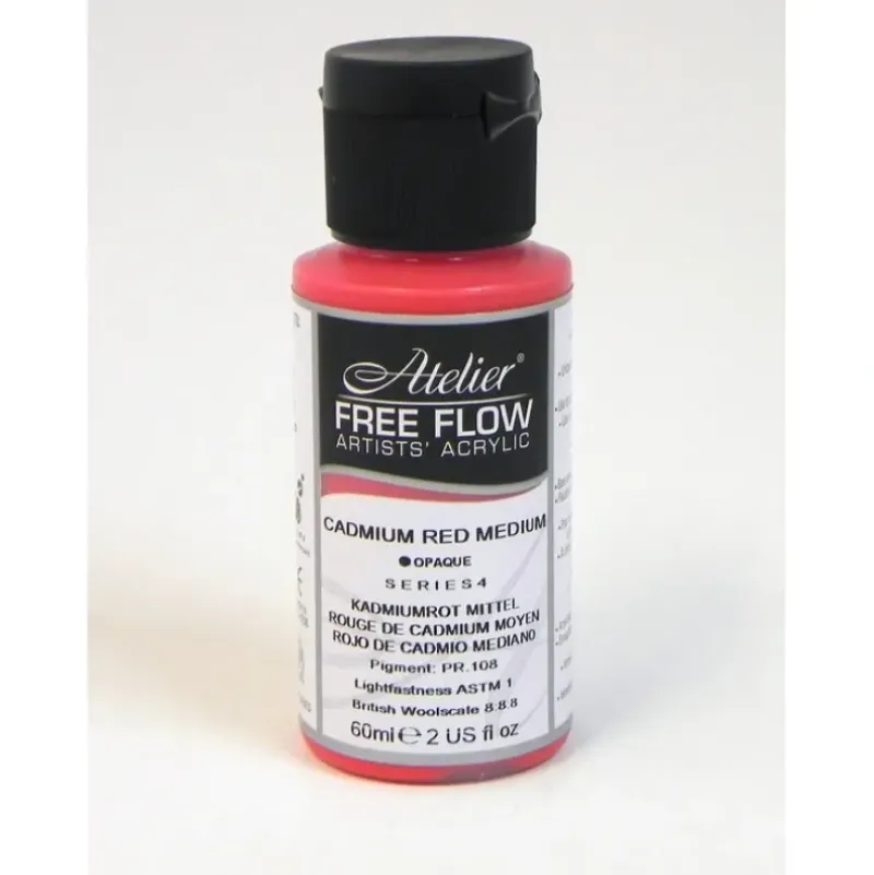 Atelier Free Flow Artists' Acrylic Paint 60ml - Little Painter Art | Exploring the Endless Possibilities of Art| Canvas