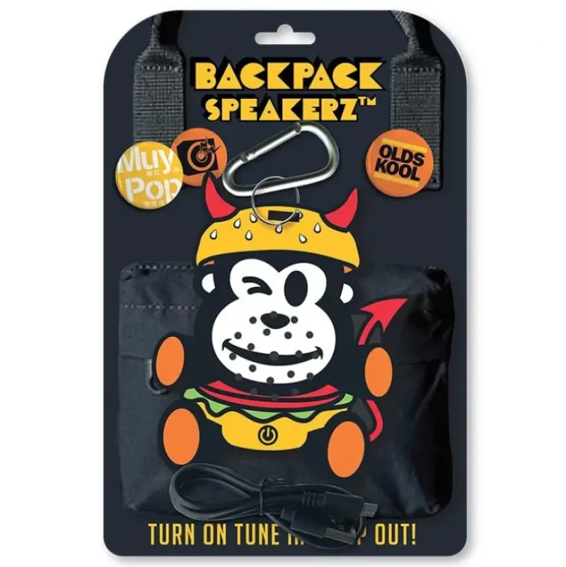 Backpack Speakerz Bluetooth Speaker - Fast Food - Little Painter Art | Exploring the Endless Possibilities of Art| Hot