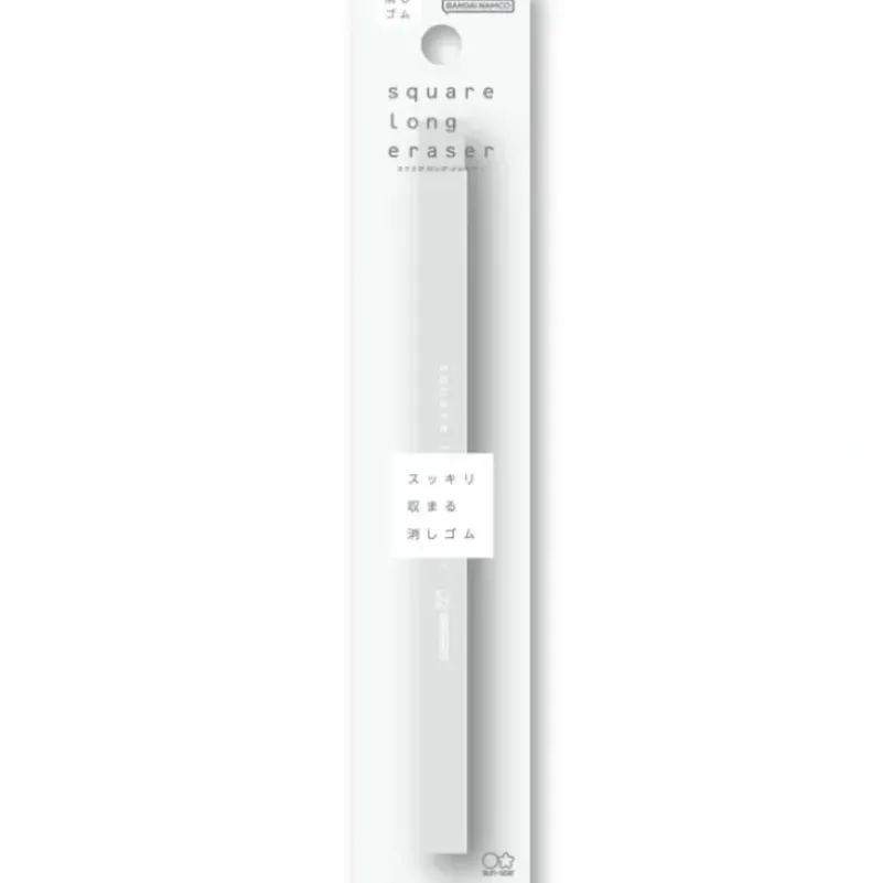 Bandai Namco Square Long Eraser - White - Little Painter Art | Exploring the Endless Possibilities of Art| Shop All