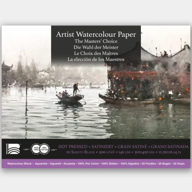 Baohong Masters' Choice 300g Block Hot pressed 31x41cm Joseph Zbukvic - Little Painter Art | Exploring the Endless Possibilities of Art| Shop All