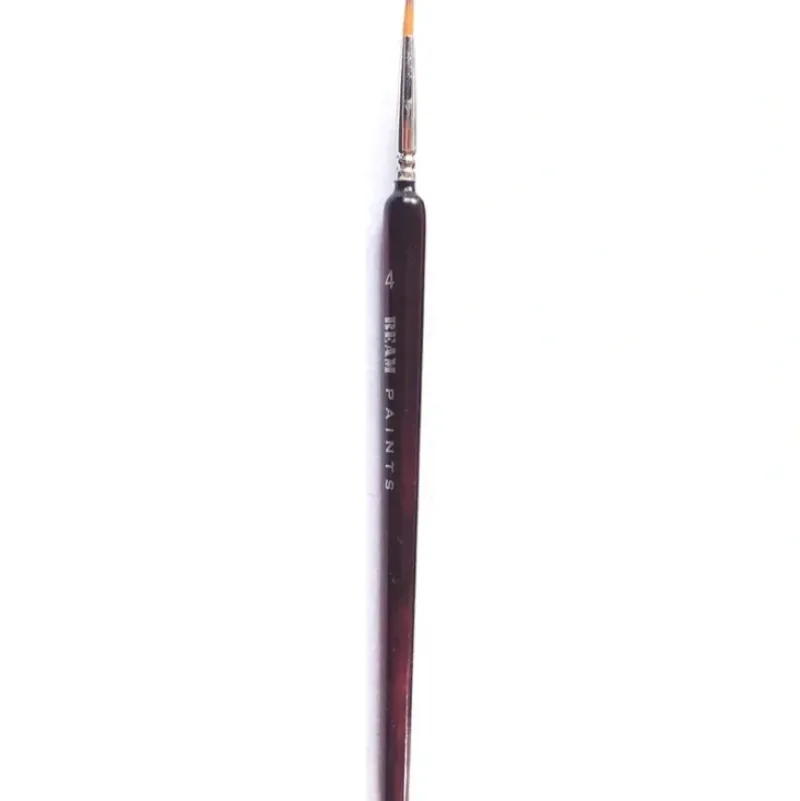 Beam Paints Basics Round Nylon Brush #4 Long Wide Handle - Little Painter Art | Exploring the Endless Possibilities of Art| Hot