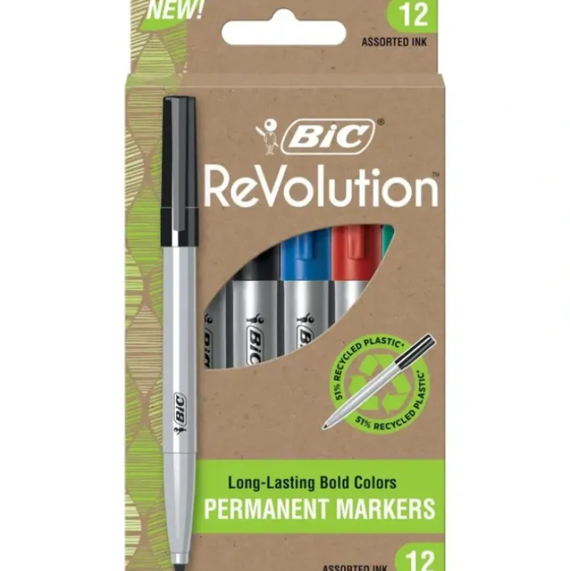 Bic Permanent Marker Set - 12pk Assorted - Little Painter Art | Exploring the Endless Possibilities of Art| Shop All