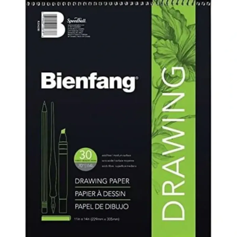 Bienfang Drawing Paper Pad Coilbound 11"x14" - Little Painter Art | Exploring the Endless Possibilities of Art| Shop All