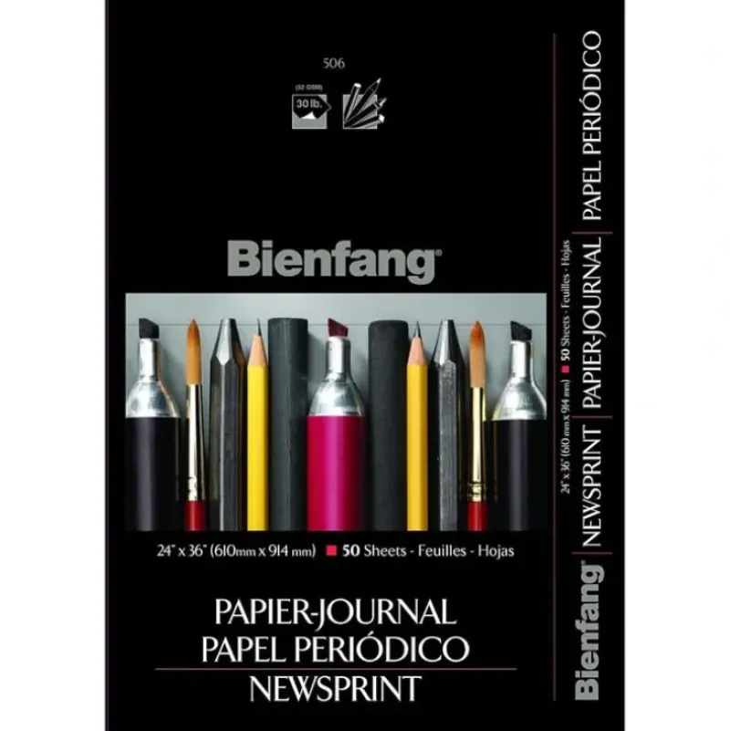 Bienfang Newsprint Paper Pad 24"x36" - Little Painter Art | Exploring the Endless Possibilities of Art| Shop All