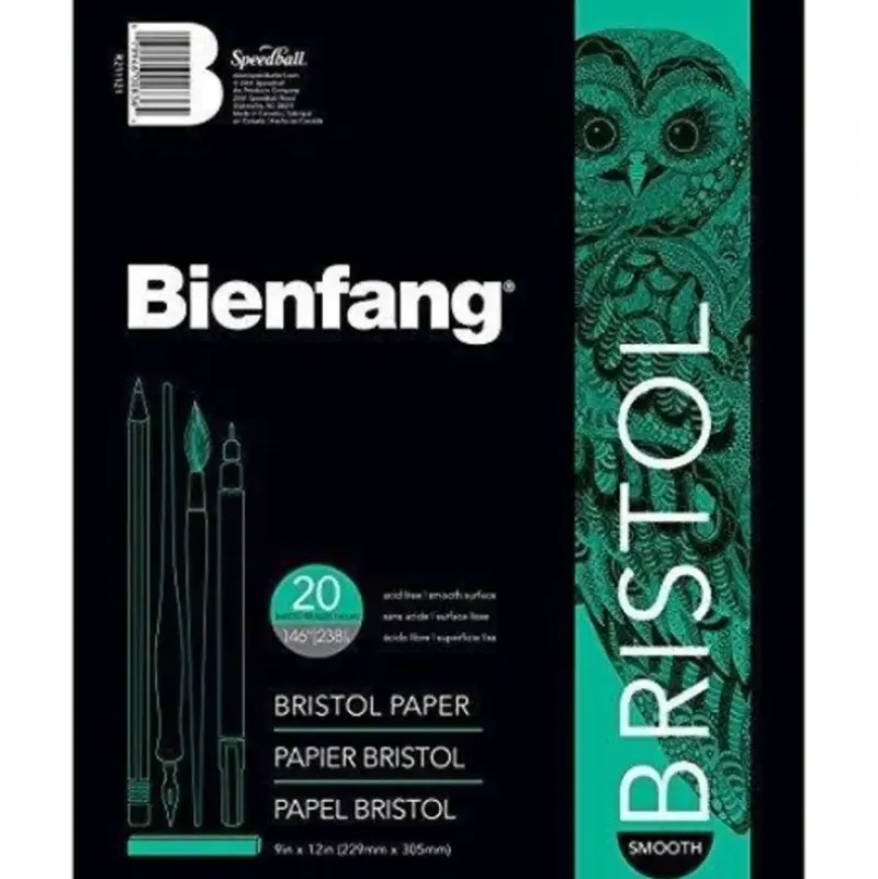Bienfang Smooth Bristol Pad 9"x12" - Little Painter Art | Exploring the Endless Possibilities of Art| Shop All