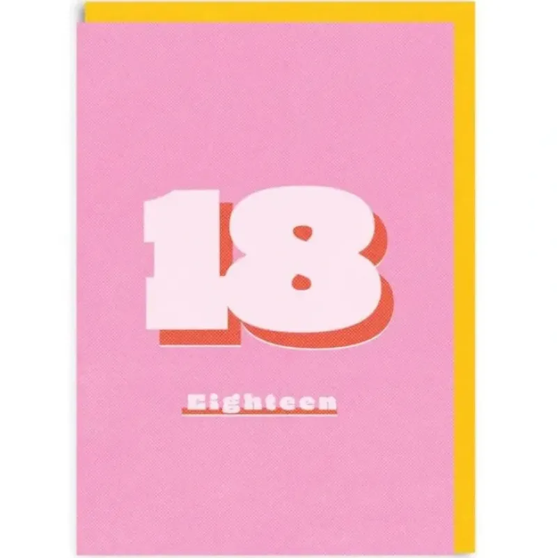 Birthday Greeting Card, Age 18 - Little Painter Art | Exploring the Endless Possibilities of Art| Shop All