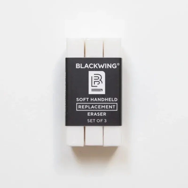 Blackwing soft handheld Eraser replacements set 3x - Little Painter Art | Exploring the Endless Possibilities of Art| Shop All
