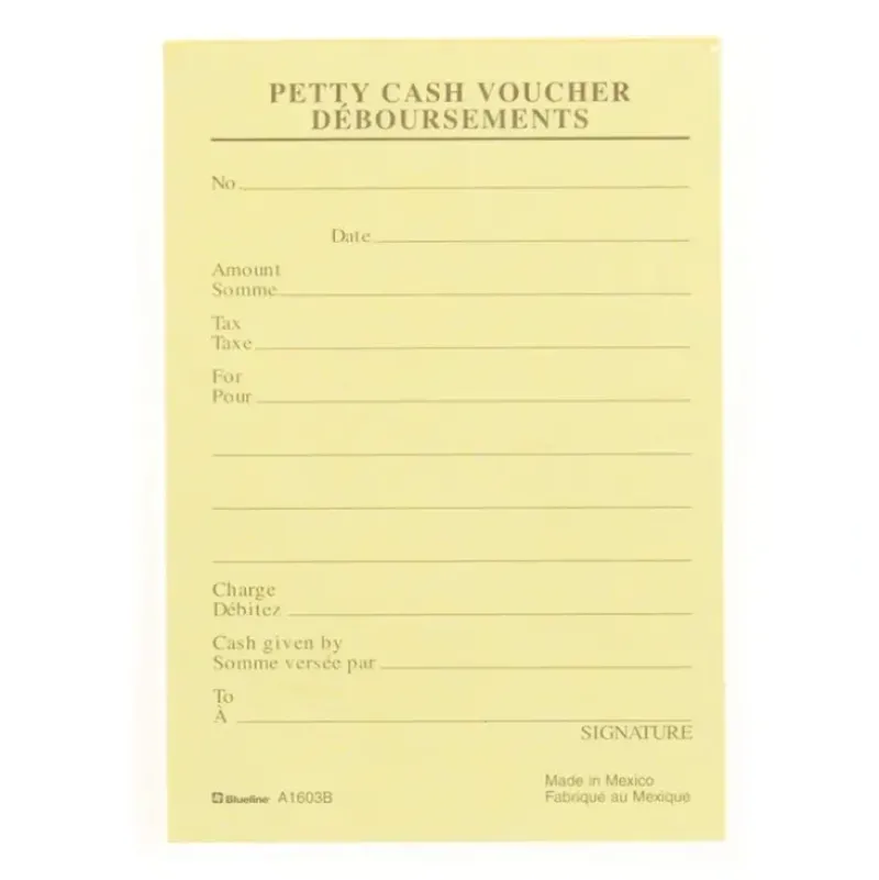 Blueline Petty Cash Vouchers 72-sheet - Little Painter Art | Exploring the Endless Possibilities of Art| Shop All