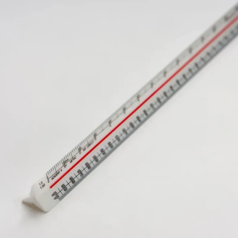 Blundell Harling Academy Triangular Scale Rule Metric 'A' - 12 / 300mm - Little Painter Art | Exploring the Endless Possibilities of Art| Shop All
