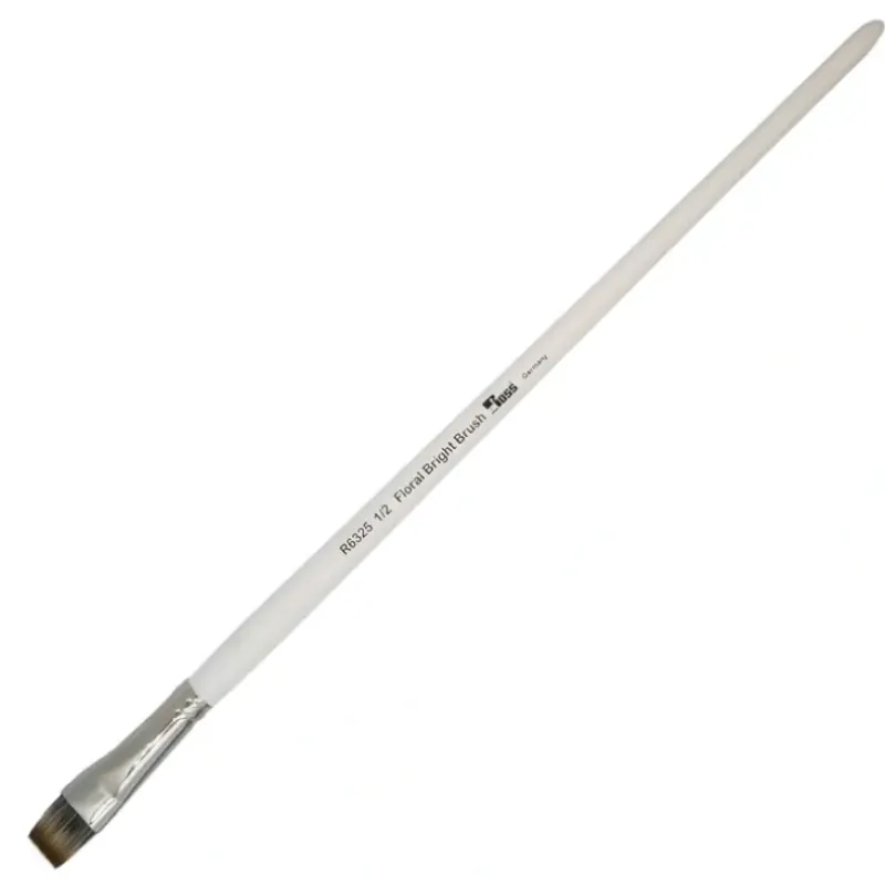 Bob Ross 1/2" Floral Brush - Little Painter Art | Exploring the Endless Possibilities of Art| Brush